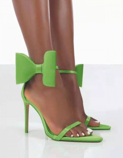 Replica Ladies Bow  Pointed Stiletto Heeled Sandals  #799540 $25.35 USD for Wholesale