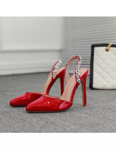 Replica Ladies Rhinestone   Stiletto  Party Heeled Sandals #799542 $49.09 USD for Wholesale