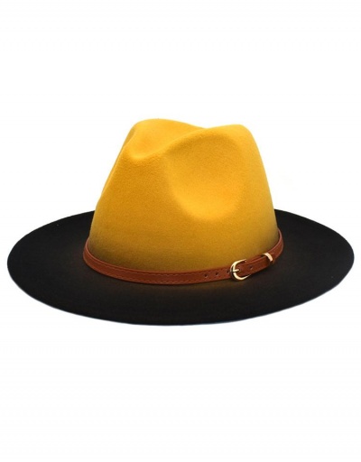 British Style Gradient Color Jazz Hat #799545 $12.85 USD, Wholesale Fashion Hats