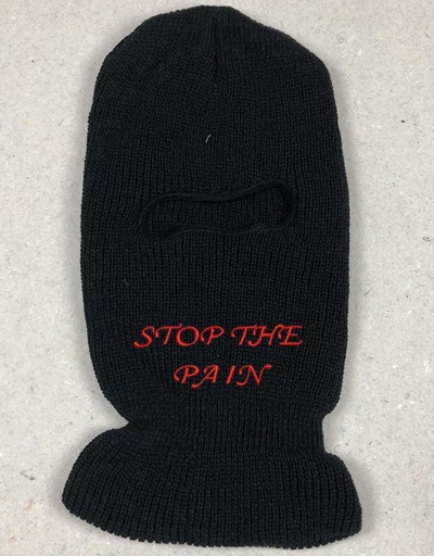 Replica Letter Single Hole Ski Mask For Unisex #799549 $12.68 USD for Wholesale