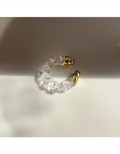  Acrylic Transparent Simple Style Earrings #799563 $8.45 USD, Wholesale Fashion Earrings