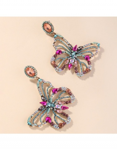 Replica  Fashion Style Butterfly Shape Earrings #799566 $11.83 USD for Wholesale