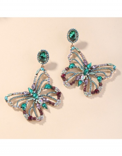 Replica  Fashion Style Butterfly Shape Earrings #799566 $11.83 USD for Wholesale