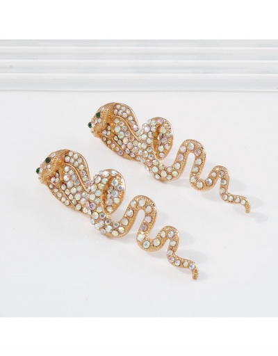 Replica  Retro Style Personalized Rhinestone Metal Decor Earrings #799568 $7.11 USD for Wholesale