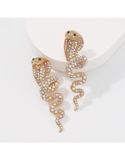 Replica  Retro Style Personalized Rhinestone Metal Decor Earrings #799568 $7.11 USD for Wholesale