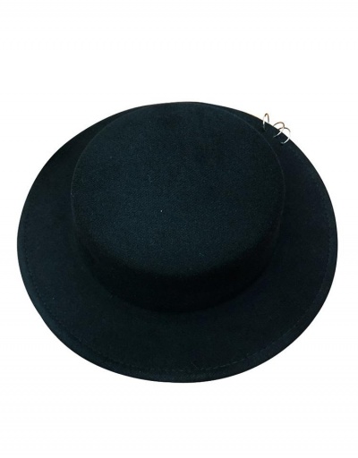 Replica Hip Hop Pin Black Jazz Cap For Unisex #799576 $10.23 USD for Wholesale