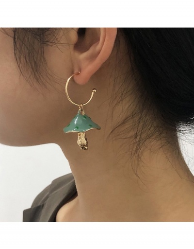 Replica  Cute Mushroom Shape Earrings For Women #799577 $5.62 USD for Wholesale