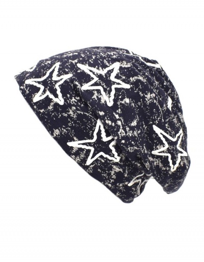 Replica Korean Style Spring Summer Star Beanie Cap #799591 $9.75 USD for Wholesale