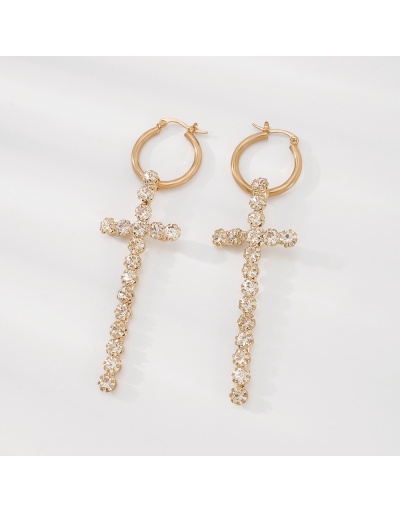 Replica  Pure Color Metal Decor Female Earrings #799601 $8.15 USD for Wholesale