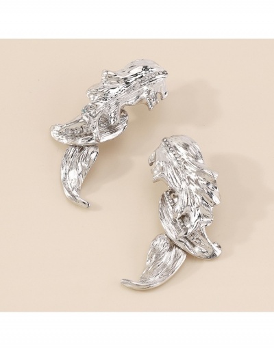 Replica Chic  Exaggerated Leaf Earrings For Ladies  #799609 $8.34 USD for Wholesale