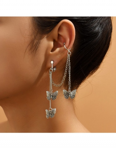  2022 Retro Butterfly Tassel Earrings #799615 $6.45 USD, Wholesale Fashion Earrings