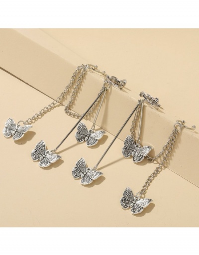 Replica  2022 Retro Butterfly Tassel Earrings #799615 $6.45 USD for Wholesale