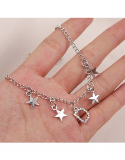 Replica Street Letter Rhinestone Korean Style Personalized Necklace #799616 $5.51 USD for Wholesale