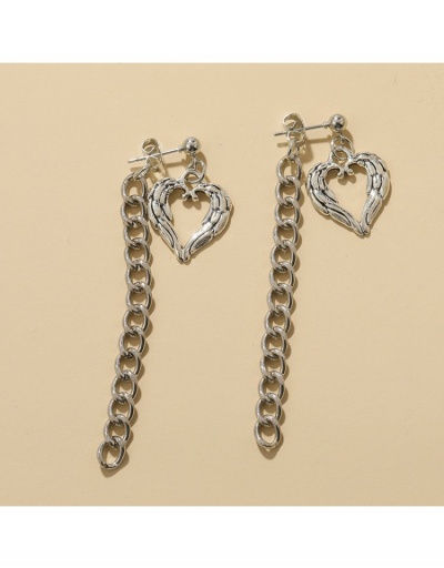 Replica  Fashion Pure Color Metal Chain Earrings #799622 $5.38 USD for Wholesale