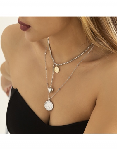 Replica Stylish Simple Pendant Necklaces For Women #799628 $7.24 USD for Wholesale