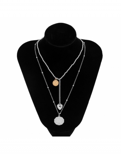 Replica Stylish Simple Pendant Necklaces For Women #799628 $7.24 USD for Wholesale