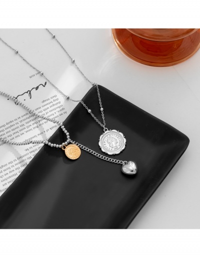 Replica Stylish Simple Pendant Necklaces For Women #799628 $7.24 USD for Wholesale