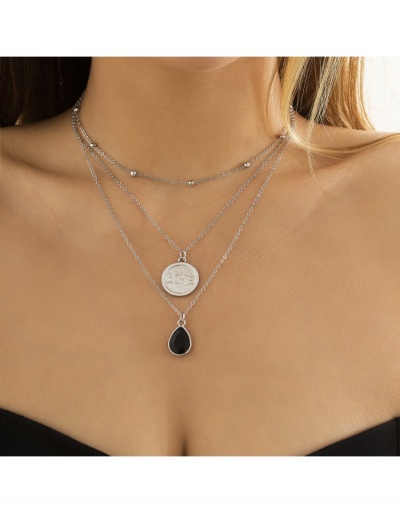 Replica Stylish Simple Pendant Necklaces For Women #799630 $6.48 USD for Wholesale