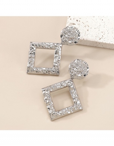 Replica Exaggerated Rhinestone Ladies Geometric Earrings #799639 $7.23 USD for Wholesale