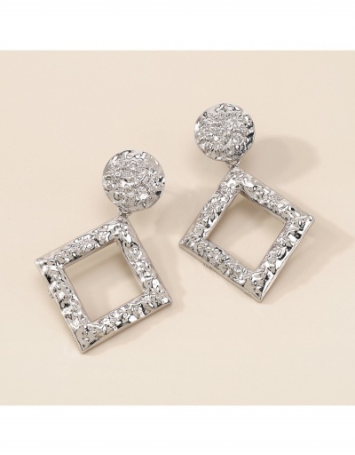 Replica Exaggerated Rhinestone Ladies Geometric Earrings #799639 $7.23 USD for Wholesale