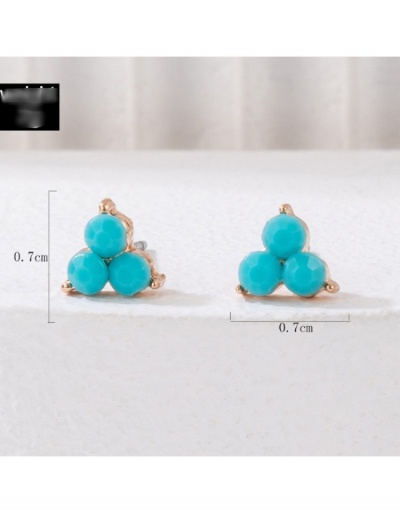 Replica  Bohemian Style Blue Earring Sets #799641 $6.21 USD for Wholesale