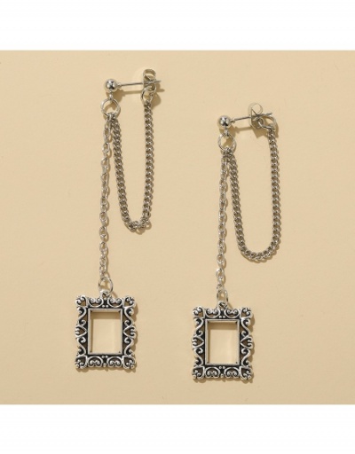 Replica  Chic Geometric Square Pendant Earrings For Women #799644 $5.13 USD for Wholesale