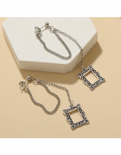 Replica  Chic Geometric Square Pendant Earrings For Women #799644 $5.13 USD for Wholesale