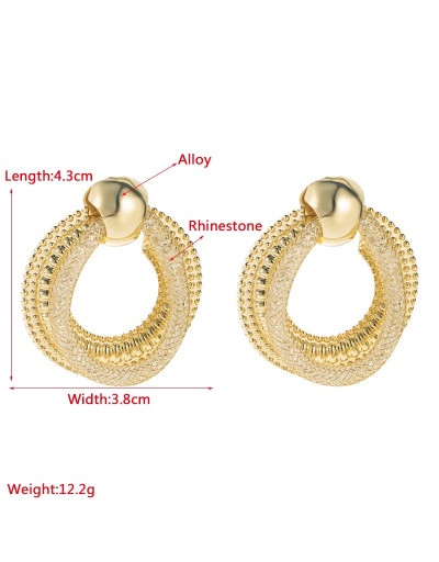 Replica  Geometric Design Earrings For Women #799658 $7.55 USD for Wholesale