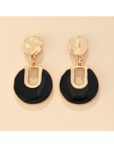 Replica  Simple Fashion Metal Decor Women's Earrings #799663 $7.49 USD for Wholesale