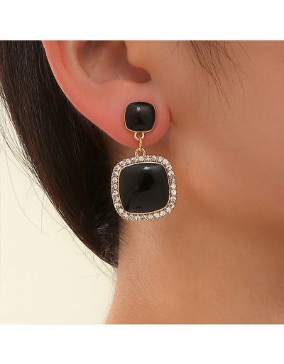 Replica  Simple Fashion Metal Decor Women's Earrings #799663 $7.49 USD for Wholesale