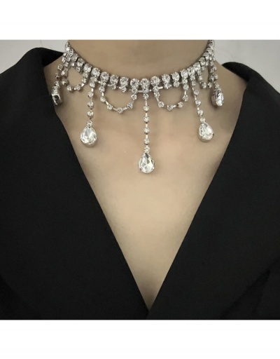 Replica Fashion Rhinestone Tassels Necklace For Ladies #799664 $9.10 USD for Wholesale