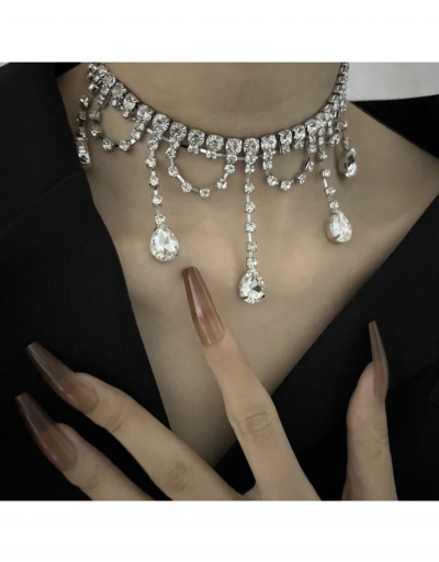 Replica Fashion Rhinestone Tassels Necklace For Ladies #799664 $9.10 USD for Wholesale