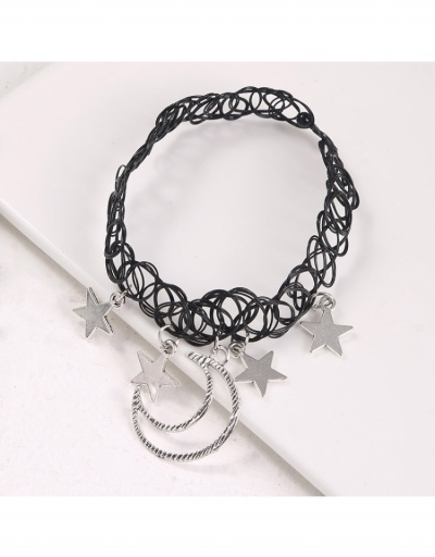 Replica Stylish Vintage Star Pendant Necklaces For Women #799666 $5.13 USD for Wholesale