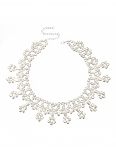 Replica Fashion Vintage Faux Pearl Necklaces For Women #799668 $7.83 USD for Wholesale