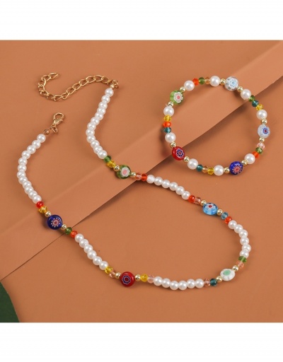 Replica Fashion Simple Faux Pearl Necklaces For Women #799670 $7.62 USD for Wholesale