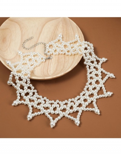 Replica Fashion Vintage Faux Pearl Necklaces For Women #799673 $7.54 USD for Wholesale