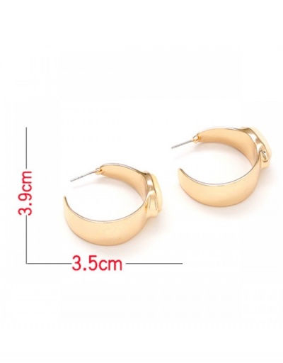 Replica  Metal Decor Shell Shape Earrings #799676 $6.10 USD for Wholesale