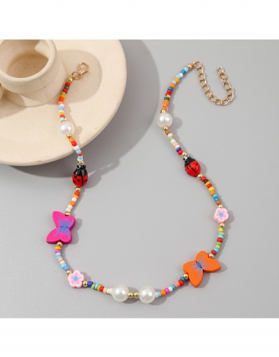 Replica Fashion Sweet Casual Necklaces For Women #799677 $6.78 USD for Wholesale