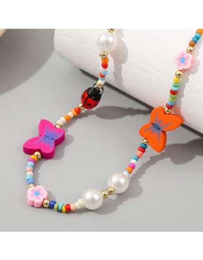 Replica Fashion Sweet Casual Necklaces For Women #799677 $6.78 USD for Wholesale