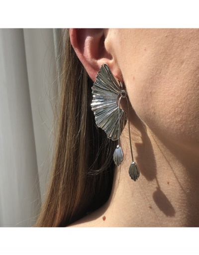  Exaggerated Style Tassels Pure Color Earrings #799697 $6.63 USD, Wholesale Fashion Earrings