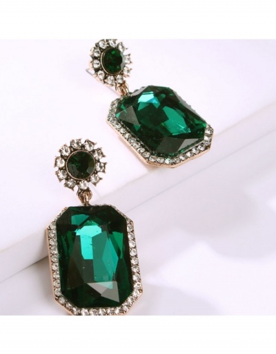 Replica Retro Fashion Rhinestone Earrings For Women #799701 $6.78 USD for Wholesale