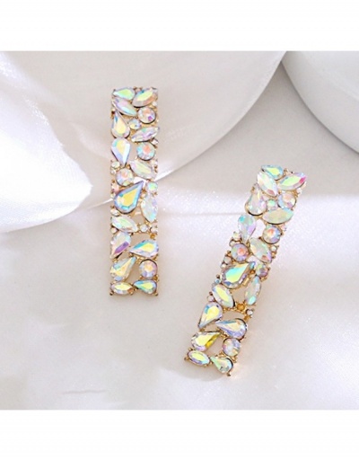 Trendy Easy Matching Rhinestone Earrings #799704 $9.13 USD, Wholesale Fashion Earrings