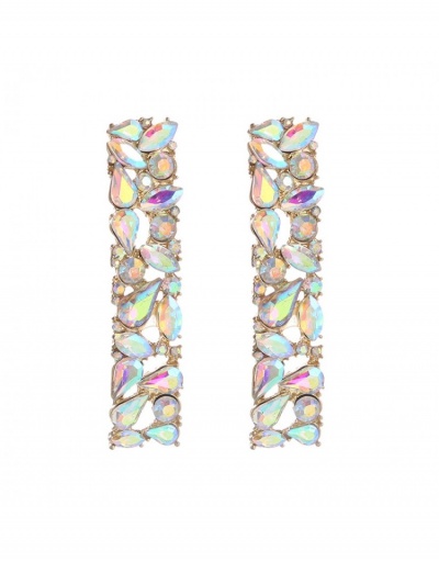 Replica Trendy Easy Matching Rhinestone Earrings #799704 $9.13 USD for Wholesale