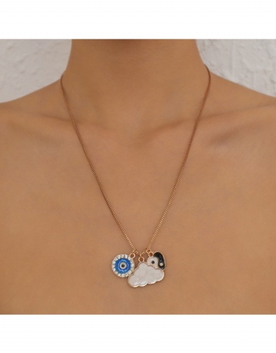  Personalized Cloud Design Pendant Necklace For Women #799715 $7.12 USD, Wholesale Fashion Necklaces