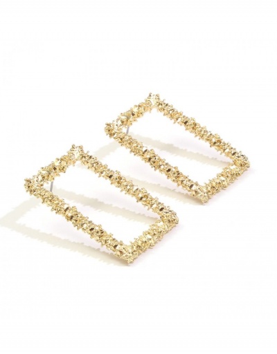 Replica  Alloy Simple Geometric Square Earring #799732 $6.13 USD for Wholesale