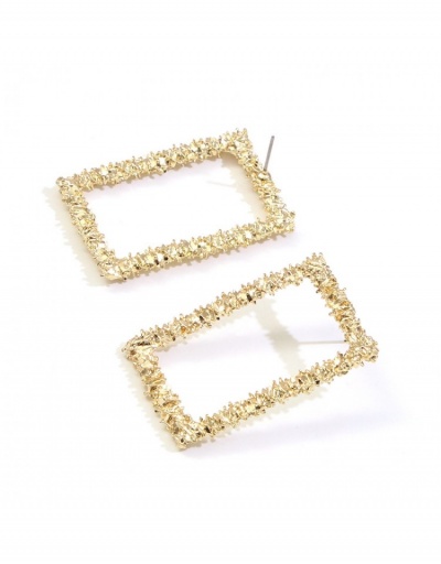 Replica  Alloy Simple Geometric Square Earring #799732 $6.13 USD for Wholesale