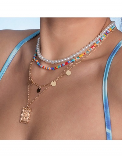 Replica  Sweet Style Cool Necklace For Women #799762 $6.90 USD for Wholesale