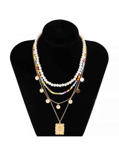 Replica  Sweet Style Cool Necklace For Women #799762 $6.90 USD for Wholesale