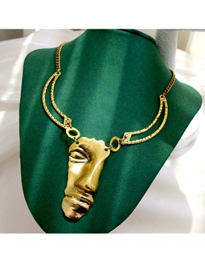 Replica Noble Fashion Hollow Out Solid Color Women's Necklace #799766 $6.90 USD for Wholesale