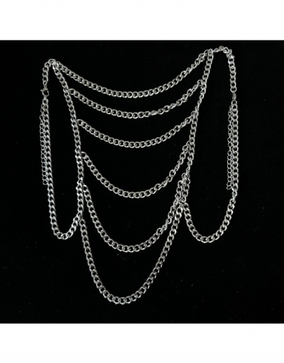 Replica Korean Fashion Solid Color Chain  Adjustable Casual  Necklace #799782 $9.00 USD for Wholesale